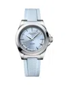 Longines Conquest Automatic 34mm Blue Dial Rubber Strap Women's Watch L3.430.4.92.9 In Blue