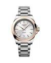 Longines Women's Swiss Automatic Conquest Stainless Steel Bracelet Watch 34mm In Silver