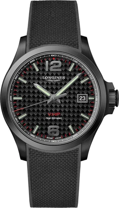 Pre-owned Longines Conquest V.h.p. Quartz L37262669