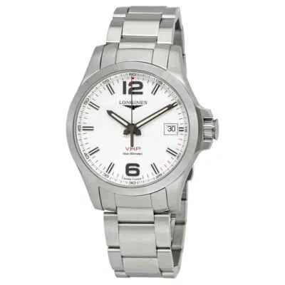 Pre-owned Longines Conquest V.h.p. Silver Dial Men's Watch L3.716.4.76.6