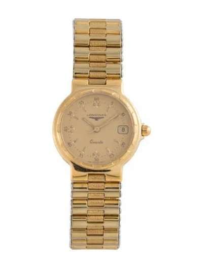 Pre-owned Longines Conquest Watch, 24mm In Multicolor