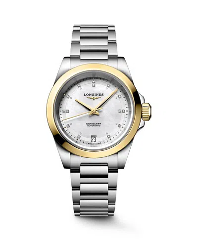 Longines Conquest Watch, 34mm In Gold