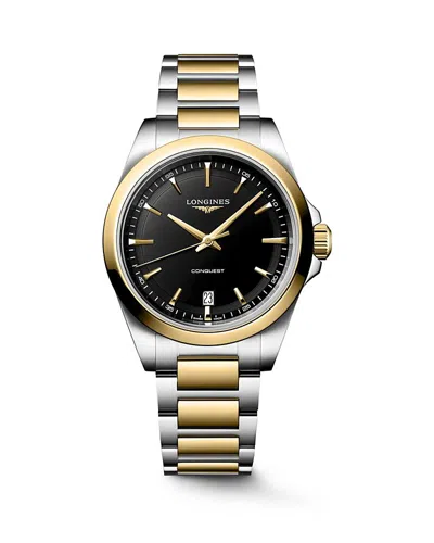 Longines Conquest Watch, 38mm In Metallic