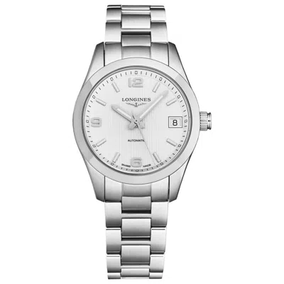 Longines Conquest Women's Watch In White