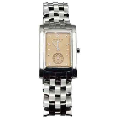 Pre-owned Longines Dolce Vita Tank Watch, Quartz, Model 7753, Stainless Steel, Like In Multi
