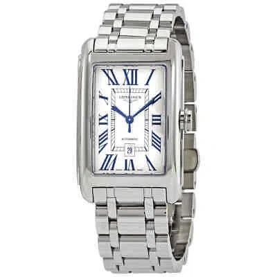 Pre-owned Longines Dolcevita Automatic Silver Dial Ladies Watch L57574716
