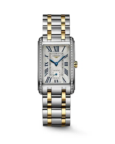 Longines Dolcevita Diamond Watch, 23.3 X 37mm In Neutral