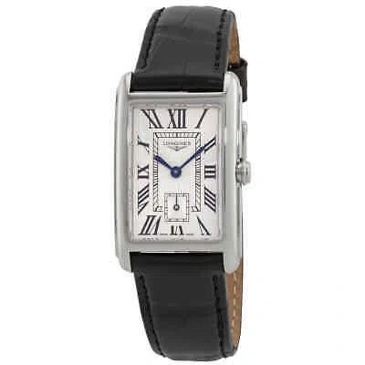 Pre-owned Longines Dolcevita Quartz Silver Dial Ladies Watch L5.512.4.71.0