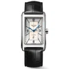 Longines Dolcevita Silver Dial Leather Strap Men's Watch L5.767.4.73.0 In Silver