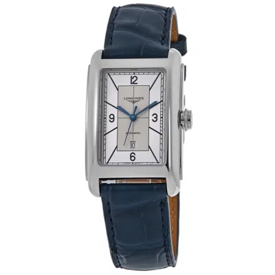 Longines Dolcevita Silver Dial Leather Strap Men's Watch L5.767.4.73.9