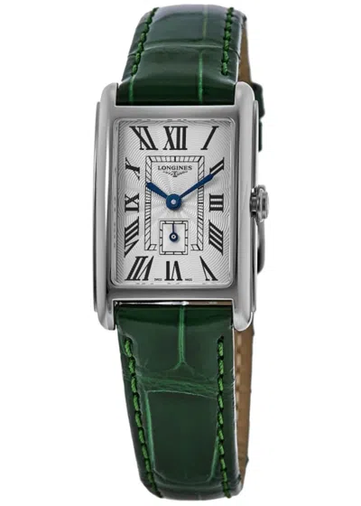 Longines Dolcevita Silver Dial Leather Strap Women's Watch L5.255.4.71.a