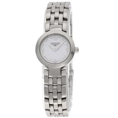 Pre-owned Longines Dolcevita Stainless Steel Wristwatch () In Multi