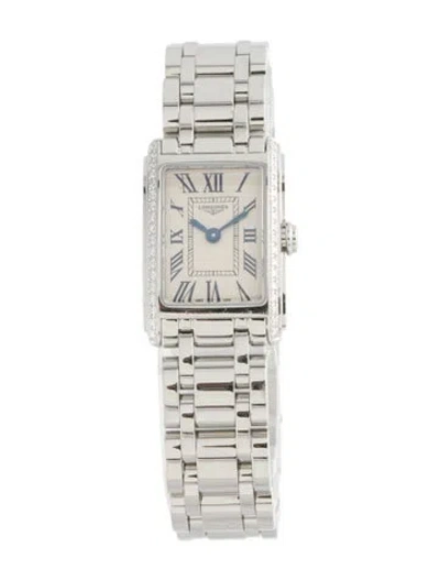 Pre-owned Longines Dolcevita Watch, 18mm In Multicolor