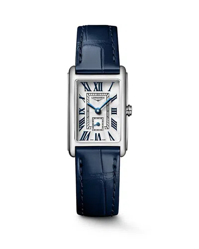 Longines Dolcevita Watch, 21mm X 32mm In Blue