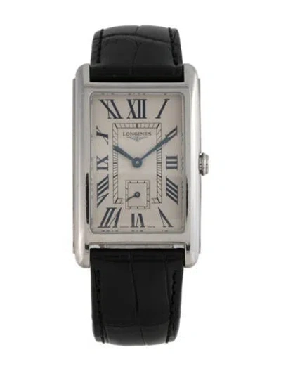 Pre-owned Longines Dolcevita Watch In Multicolor