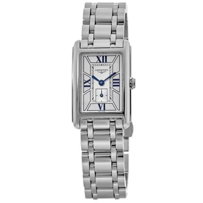 Longines Dolcevita White Dial Steel Women's Watch L5.255.4.75.6 In Metallic