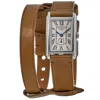 Longines Dolcevita X Yvy Silver Dial Leather Strap Women's Watch L5.255.4.71.b