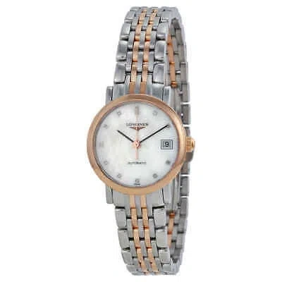 Pre-owned Longines Elegance Automatic Mop Dial Ladies Watch L4.309.5.87.7