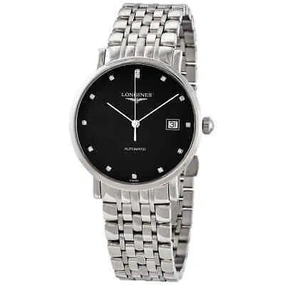 Pre-owned Longines Elegant Automatic Black Dial Men's Watch L4.810.4.57.6