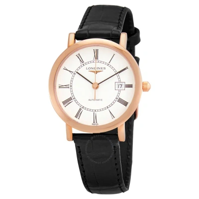 Longines Elegant Automatic White Dial Ladies Watch L4.287.8.11.0 In Gold