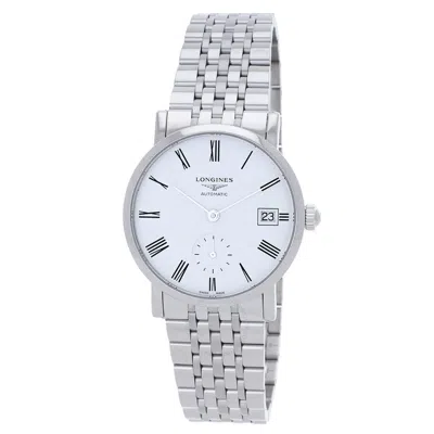Longines Elegant Automatic White Dial Ladies Watch L4.312.4.11.6 In Metallic