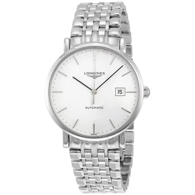 Longines Elegant Automatic White Dial Men's Watch L4.910.4.12.6 In Metallic