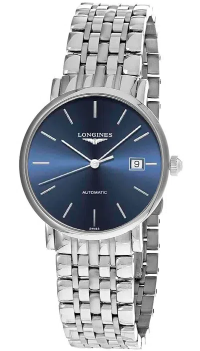 Pre-owned Longines Elegant Collection 37mm Blue Dial Unisex Watch L4.810.4.92.6