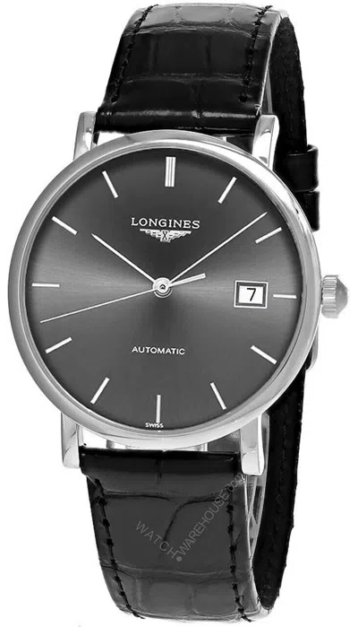 Pre-owned Longines Elegant Collection Auto 37mm Grey Dial Men's Watch L4.810.4.72.2