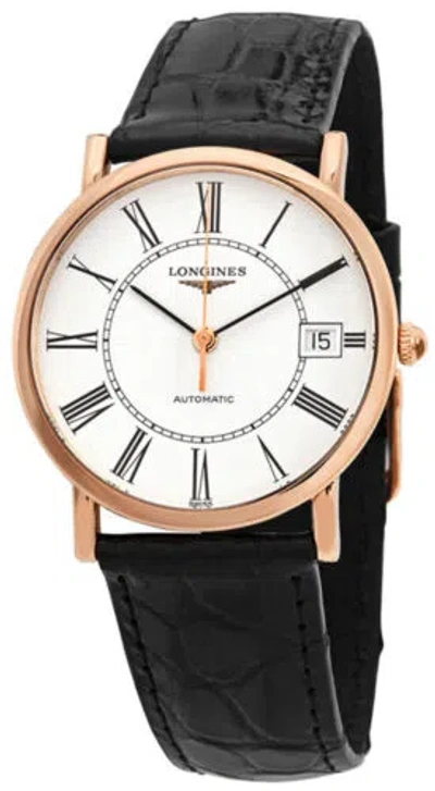 Pre-owned Longines Elegant Collection Automatic 18kt Rose Gold Mens Watch L4.778.8.11.0