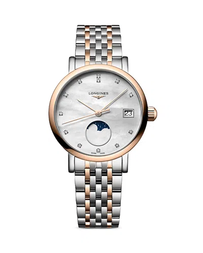 LONGINES ELEGANT MOONPHASE WATCH, 30MM