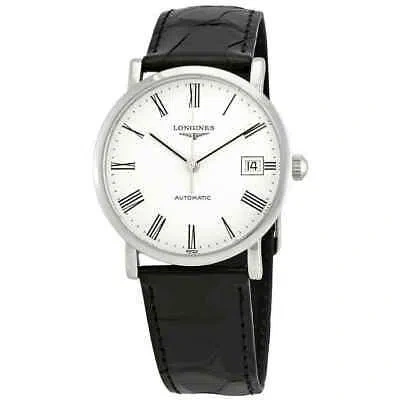 Pre-owned Longines Elegant White Women's Watch - L4.809.4.11.2