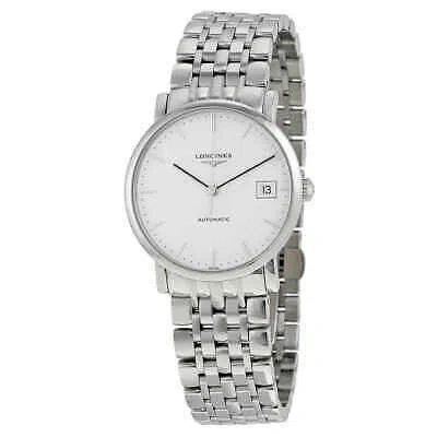 Pre-owned Longines Elegant White Women's Watch - L4.809.4.12.6