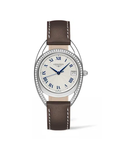 Pre-owned Longines : Equestrian Horseshoe 34 Diamond / Roman L6.138.0.71.2