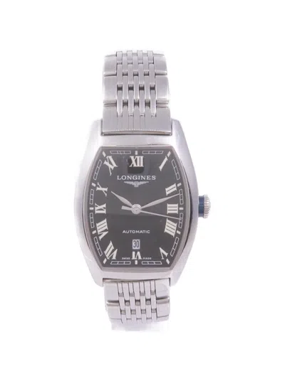 Pre-owned Longines Evidenza 33mm Watch In Black