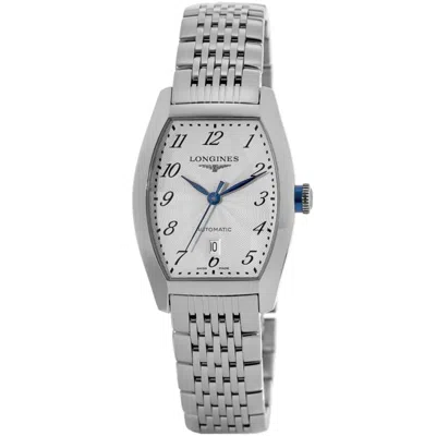 Longines Evidenza Automatic Silver Dial Stainless Steel Women's Watch L2.142.4.73.6