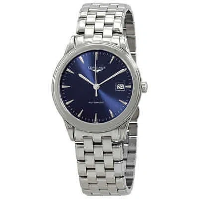 Pre-owned Longines Flagship Automatic Blue Dial Men's Watch L49744926