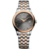 Longines Flagship Automatic Grey Dial Steel And Rose Gold Women's Watch L4.374.3.78.7 In Multi
