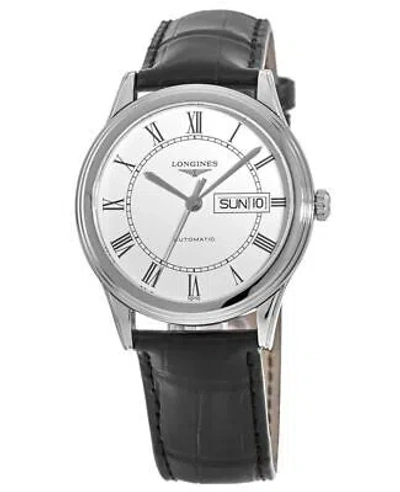 Pre-owned Longines Flagship Automatic White Day-date Dial Men's Watch L4.899.4.21.2