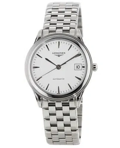 Pre-owned Longines Flagship Automatic White Dial Steel Men's Watch L4.774.4.12.6