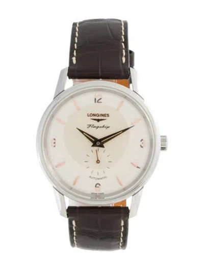 Pre-owned Longines Flagship Heritage Watch In Multi