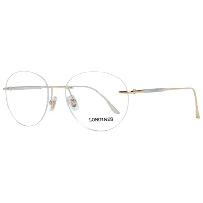 Longines Gold Men Optical Frames In Metallic