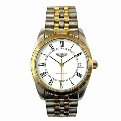 Pre-owned Longines Gold Plated Stainless Steel Wristwatch () In Multi