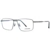 Longines Gray Metal Glasses Men's (frames) In Gray