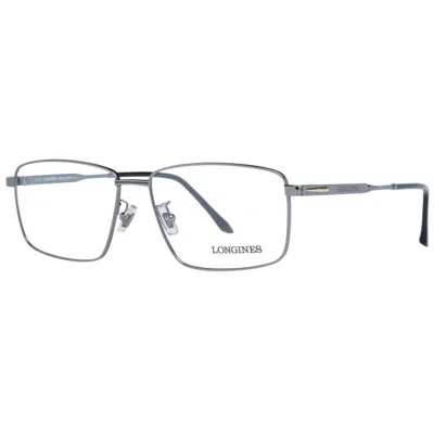 Longines Gray Metal Glasses Men's (frames)