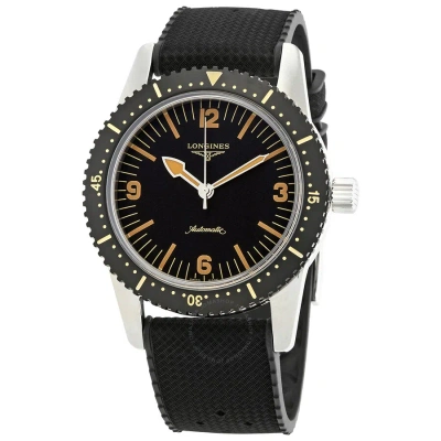 Longines Heritage Automatic Black Dial Men's Watch L2.822.4.56.9