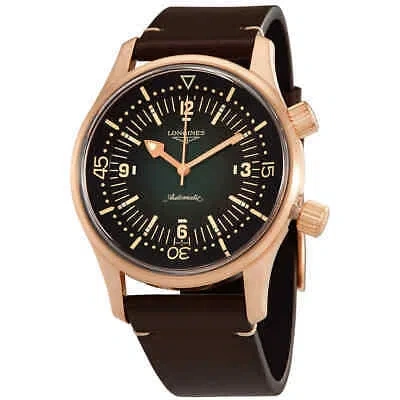 Pre-owned Longines Heritage Automatic Green Dial Men's Watch L3.774.1.50.2