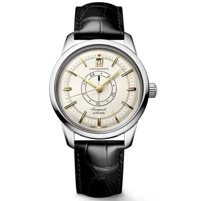 Pre-owned Longines Heritage Classic 38mm Central Power Reserve Men's Watch L16484782