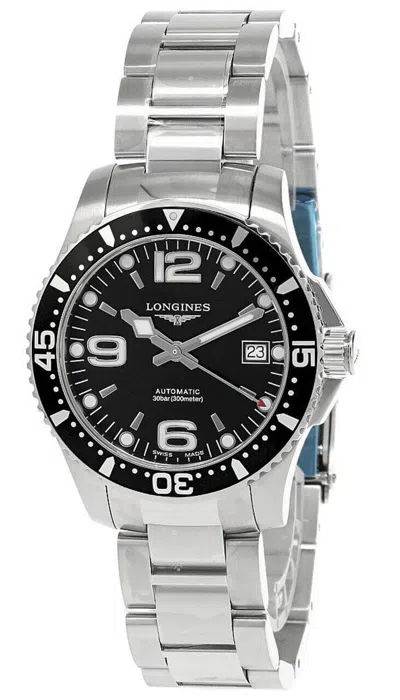 Pre-owned Longines Hydroconquest 39mm Auto Black Dial Men's Watch L3.741.4.56.6
