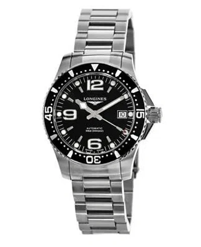 Pre-owned Longines Hydroconquest Automatic 39mm Black Dial Men's Watch L3.741.4.56.6