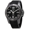 LONGINES PRE-OWNED LONGINES HYDROCONQUEST AUTOMATIC BLACK DIAL MEN'S WATCH L37844569